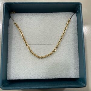 Elegant 14k Gold Chain Necklace